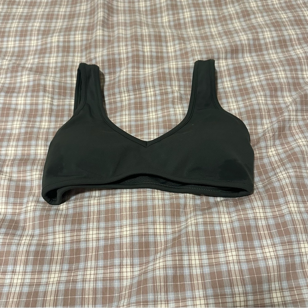 Sleek Dark Green CSB Sports Bra